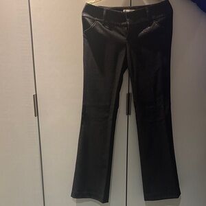 Limited Edition alison + olivia collab with SCOOP Stylish Black shimmery Pants